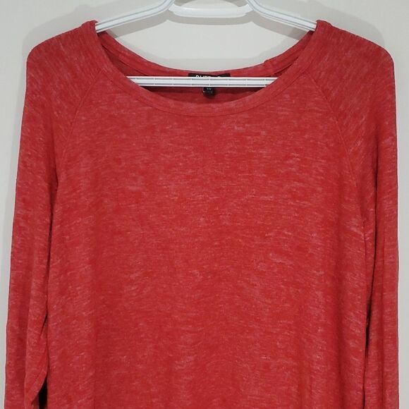 buffalo large crew neck red long sleeve sweater - Picture 2 of 7